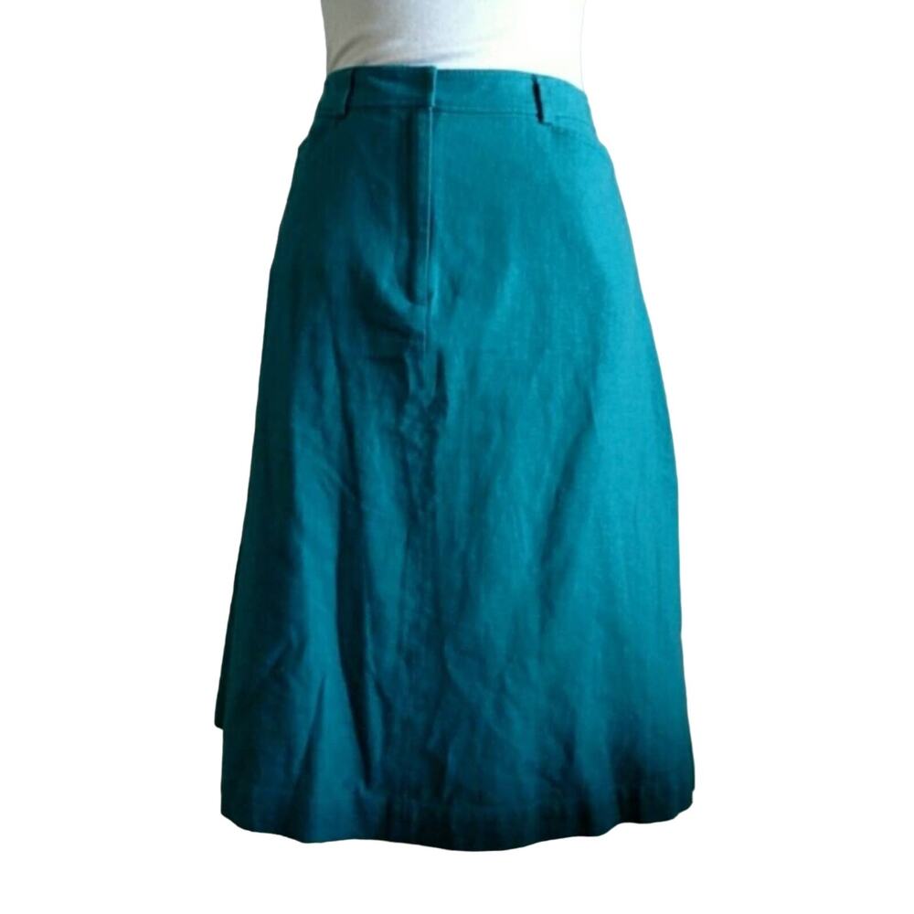 Pendleton Petite Linen Blend Skirt - Size 6P - EUC